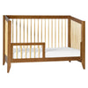 M10301CTN,Sprout 4-in-1 Convertible Crib w/Toddler Bed Conversion Kit in Chestnut&Natural