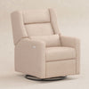 M11286CSG,Kiwi Plus Power Glider Recliner w/ Power Headrest in Chai Shearling