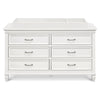 M15816RW,Darlington 6-Drawer Dresser in Warm White