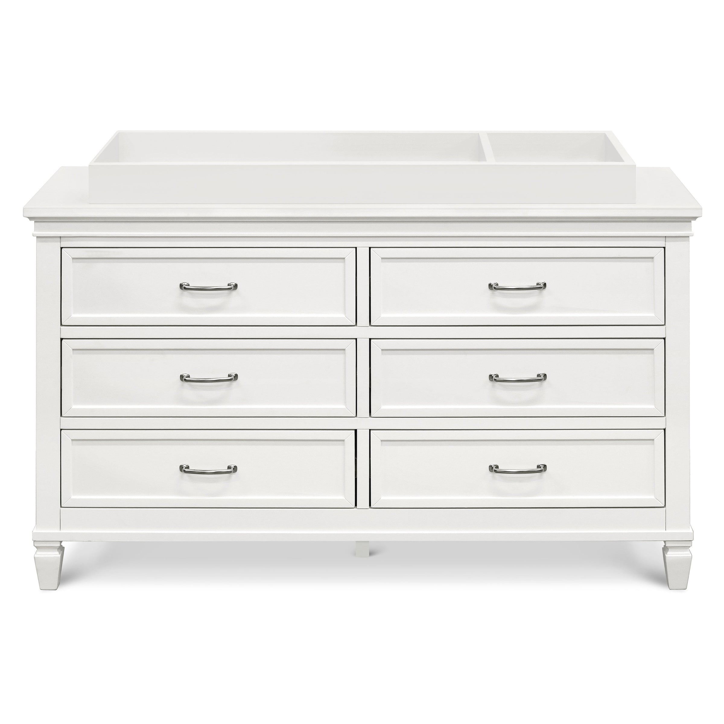 M15816RW,Darlington 6-Drawer Dresser in Warm White
