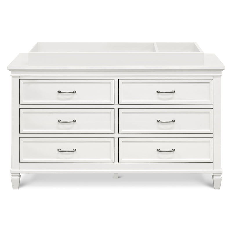 M15816RW,Darlington 6-Drawer Dresser in Warm White
