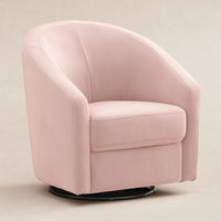 M5887BPV,Madison Swivel Glider in Blush Pink Velvet