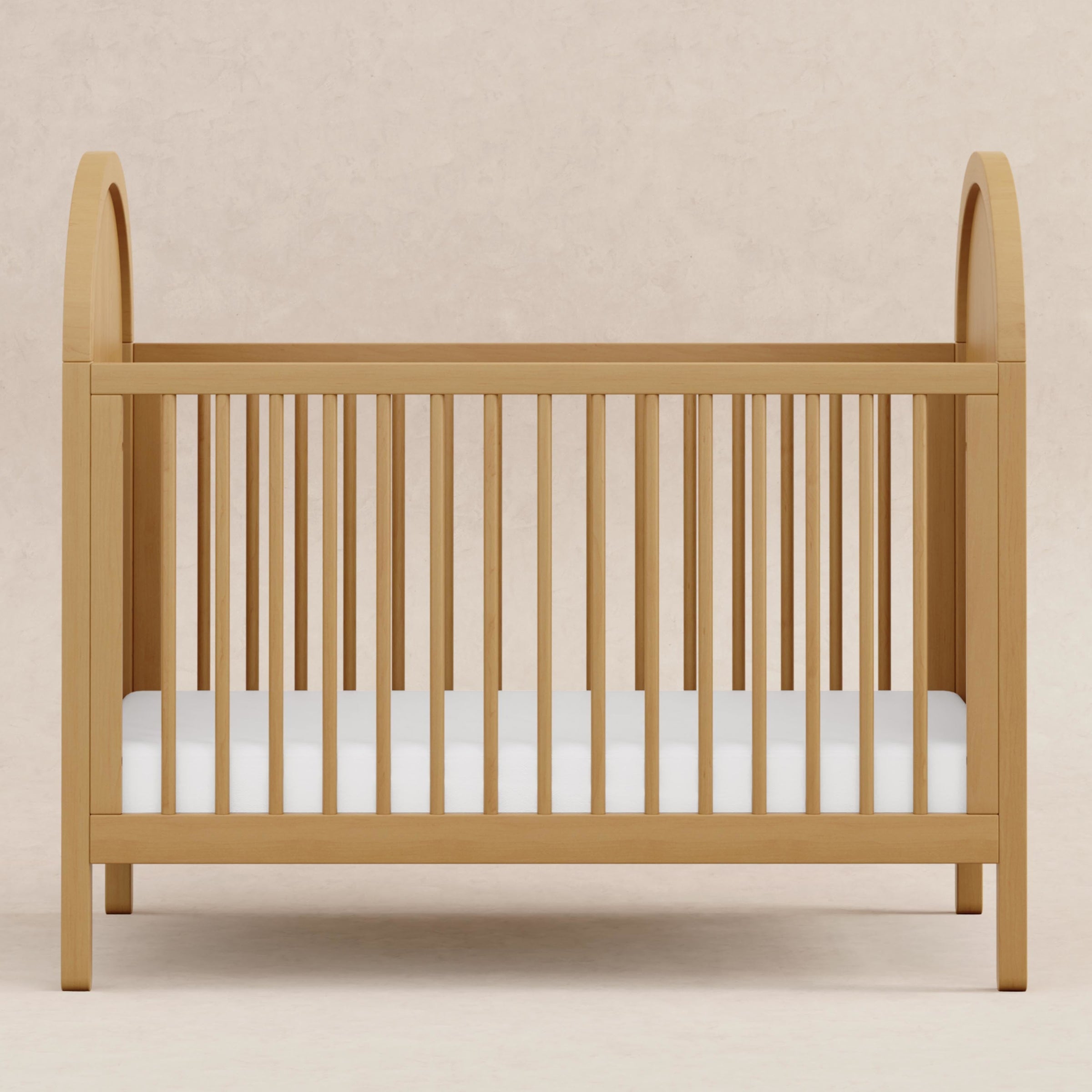 M25601HY,Bondi 3-in-1 Convertible Crib w/ Toddler Bed Kit in Honey