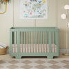 M23401LS,Yuzu 8-in-1 Convertible Crib w/All-Stages Conversion Kits in Light Sage