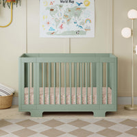 M23401LS,Yuzu 8-in-1 Convertible Crib w/All-Stages Conversion Kits in Light Sage