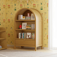 M25914HY,Bondi Bookcase  Assembled in Honey