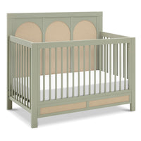 M24801FSPSEW,Eloise 4-in-1 Convertible Crib in French Sage and Performance Sand Eco-Weave