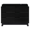 M4216B,Hudson 6-Drawer Double Dresser  Assembled in Black