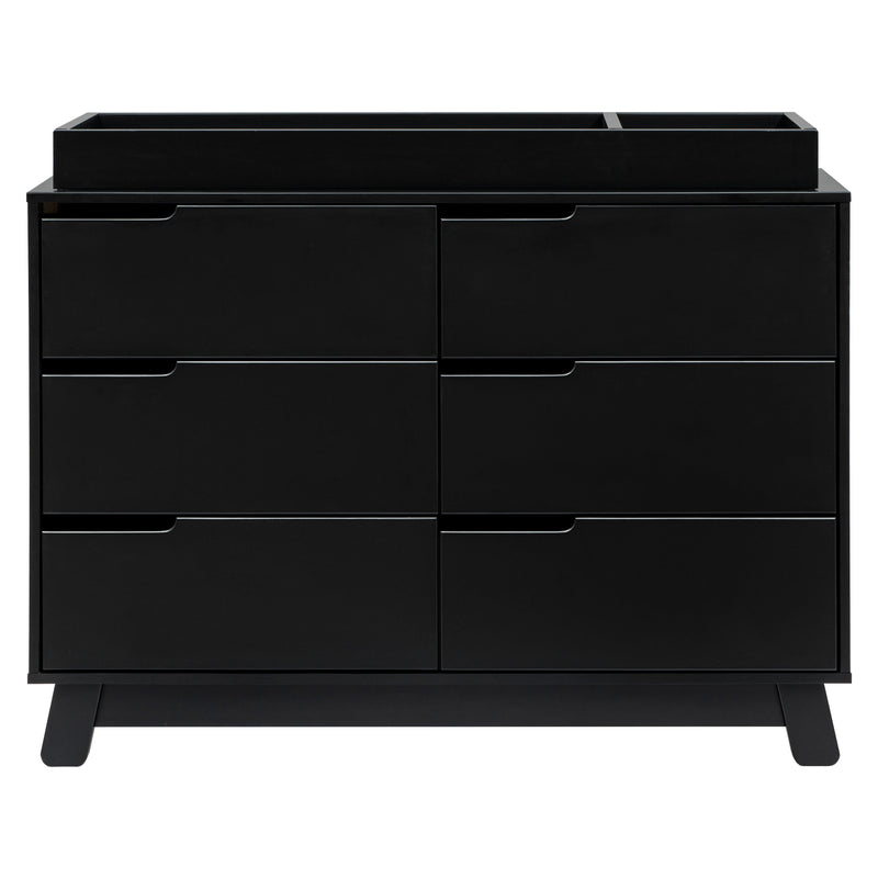 M4216B,Hudson 6-Drawer Double Dresser  Assembled in Black