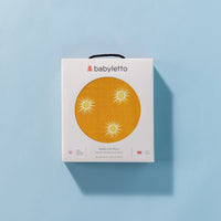 T26935,Golden Hour Muslin Crib Sheet in GOTS Certified Organic Cotton