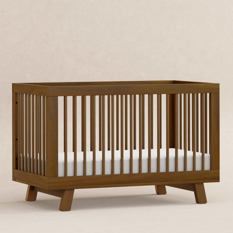 M4201NL,Hudson 3-in-1 Convertible Crib w/Toddler Bed Conversion Kit in Natural Walnut