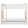 M18494WNX,TipToe Bunk Bed in White and Washed Natural
