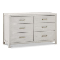B26416WDF,Hemsted 6-Drawer Assembled Dresser in White Driftwood