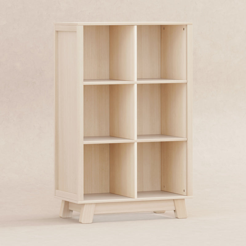 M4211NX,Hudson Cubby Bookcase in Washed Natural