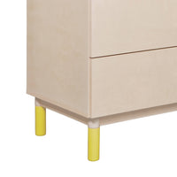 M12970YL,Gelato Feet Set in Spring Yellow Finish
