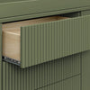 M29816OL,Pogo Tambour Assembled Dresser in Olive