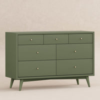M15916OL,Palma 7-Drawer Double Dresser  Assembled in Olive