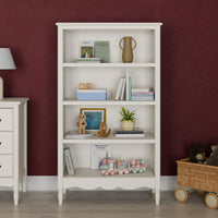 M7114RW,Liberty Assembled Bookcase in Warm White
