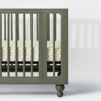 T34335JSR,Nate Berkus x Babyletto Crib Sheet in Juniper Star