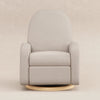 M23188PBEWLB,Nami Glider Recliner w/ Electronic Control and USB in Performance Beach Eco-Weave w/ Light Wood Base