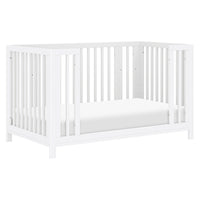 M30880W,Rolli 9-in-1 Convertible All-Stages?? Crib w/ Bassinet & Toddler Bed Kits in White