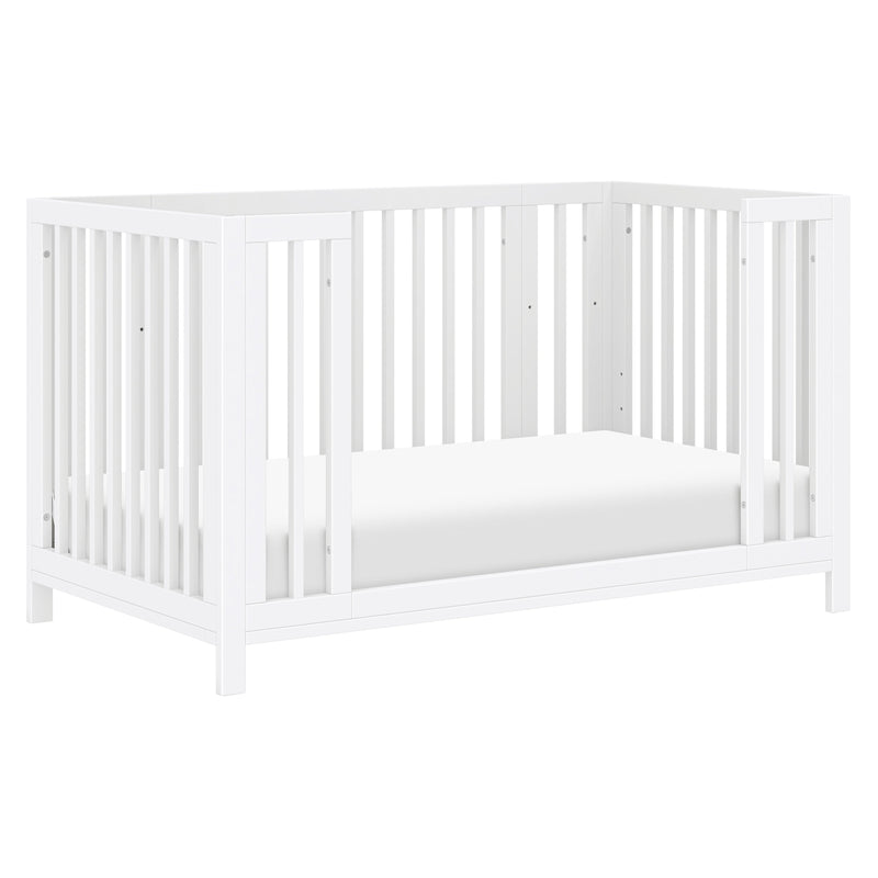 M30880W,Rolli 9-in-1 Convertible All-Stages?? Crib w/ Bassinet & Toddler Bed Kits in White