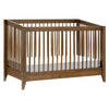 M10301NL,Sprout 4-in-1 Convertible Crib w/Toddler Bed Conversion Kit in Natural Walnut