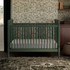 M7101FRGR,Liberty 3-in-1 Convertible Spindle Crib w/Toddler Bed Conversion Kit in Forest Green