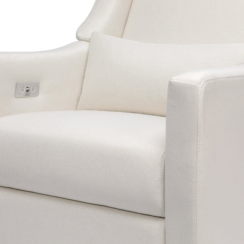 M11288PCMEW,Kiwi Glider Recliner w/ Electronic Control and USB in Performance Cream Eco-Weave