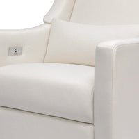 M11288PCMEW,Kiwi Glider Recliner w/ Electronic Control and USB in Performance Cream Eco-Weave