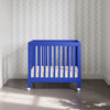 M6698CBT,Origami Mini Crib in Cobalt