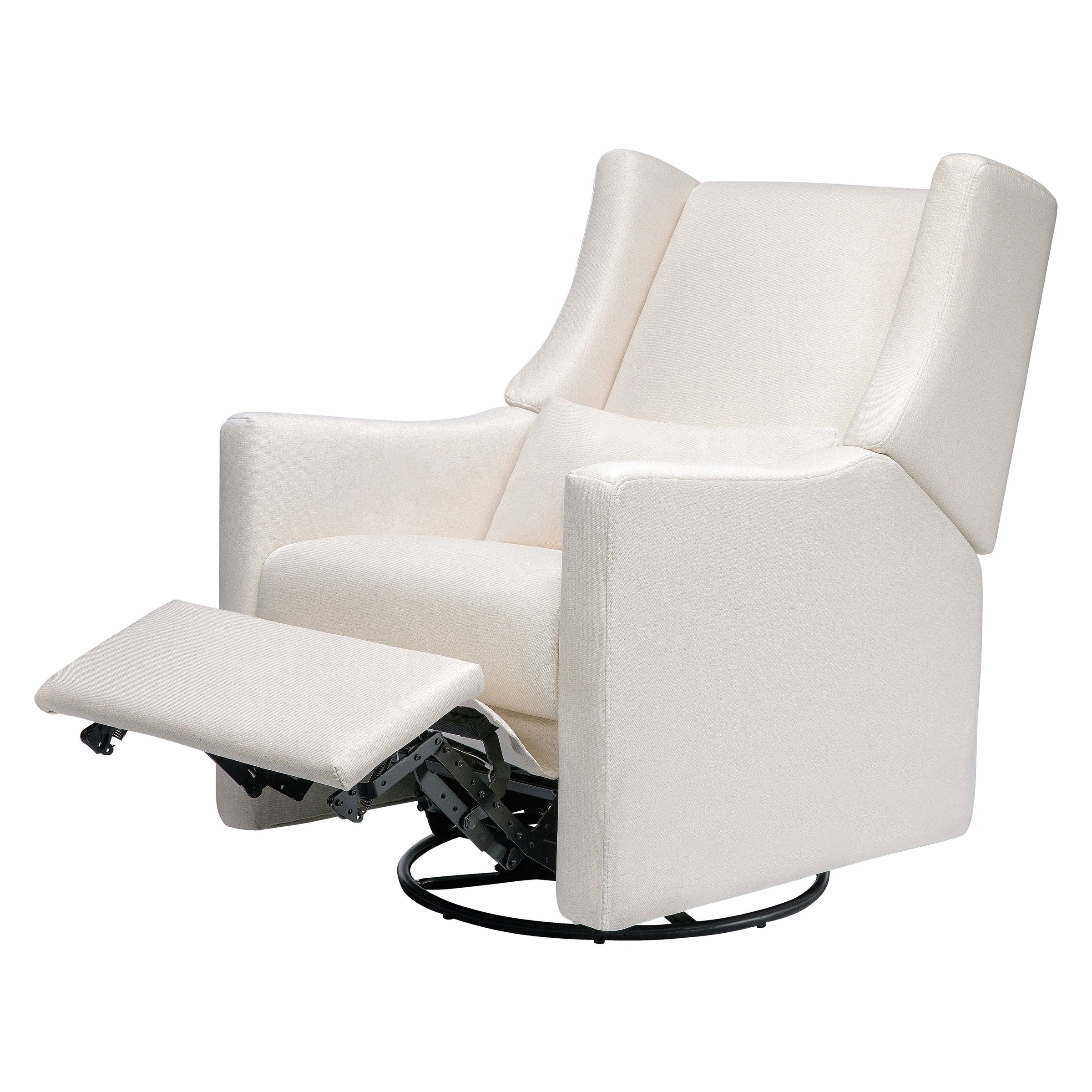 M11277PCMEW,Kiwi Recliner and Swivel Glider in Performance Cream Eco-Weave