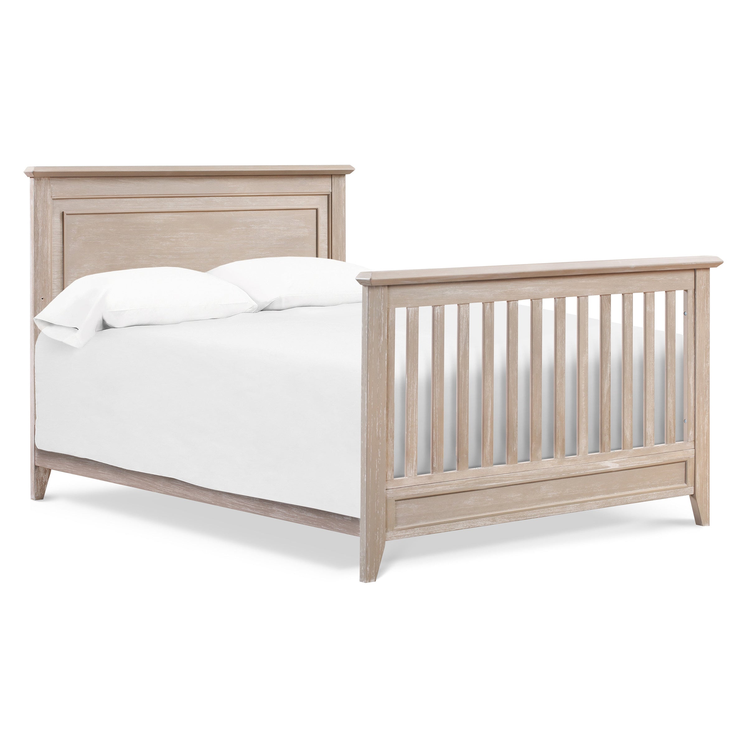 M24401SDB,Beckett Rustic 4-in-1 Convertible Flat Top Crib in Sandbar