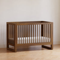 M23301NL,Nantucket 3-in-1 Convertible Crib w/Toddler Bed Conversion Kit in Natural Walnut