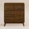 M5823NL,Scoot 3-Drawer Changer Dresser in Natural Walnut