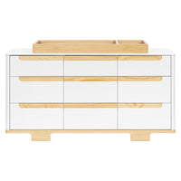 M23428WN,Yuzu 9-Drawer Dresser  Assembled in White/Natural