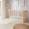 M8601KNX,Harlow 3-in-1 Convertible Crib w/Toddler Bed Conversion Kit in Washed Natural/