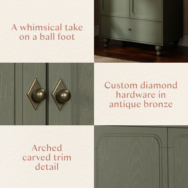M33329AE,Nate Berkus x Babyletto Astre Assembled Armoire in Archival Elm