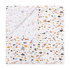 T29138,Terrazzo Muslin Swaddle in GOTS Certified Organic Cotton