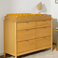 T26937,Golden Hour Quilted Muslin Changing Pad Cover Golden Hour Quilted Muslin Changing Pad Cover