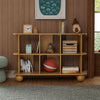 M31811HY,Crosby Open Bookcase in Honey