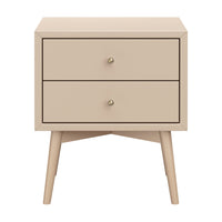 M15960TPE,Palma Nightstand  Assembled in Taupe