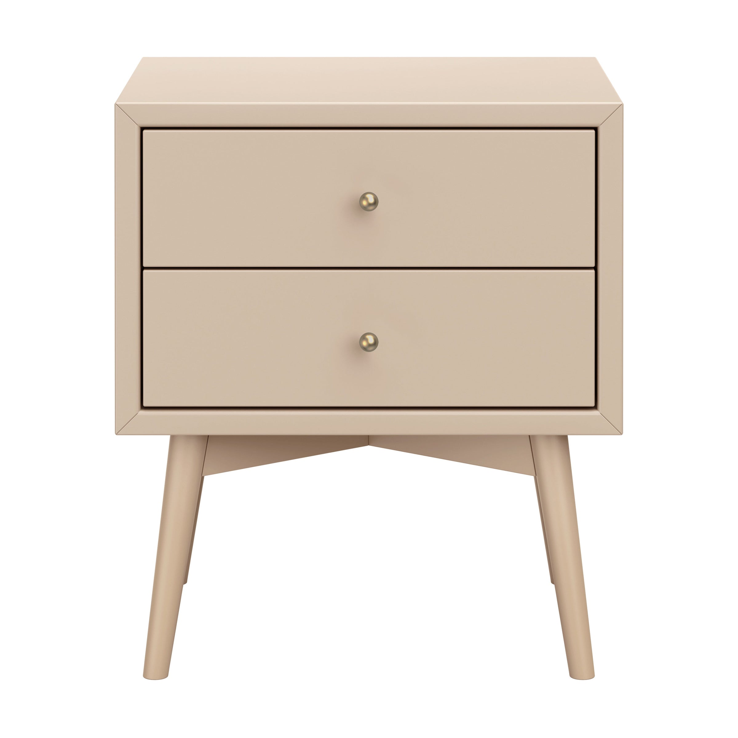 M15960TPE,Palma Nightstand with USB Port  Assembled in Taupe