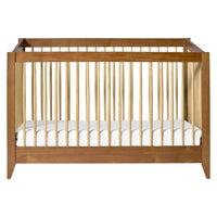 M10301CTN,Sprout 4-in-1 Convertible Crib w/Toddler Bed Conversion Kit in Chestnut&Natural
