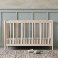 M12901NXW,Gelato 4-in-1 Convertible Crib w/Toddler Conversion Kit in Washed Natural  W Feet
