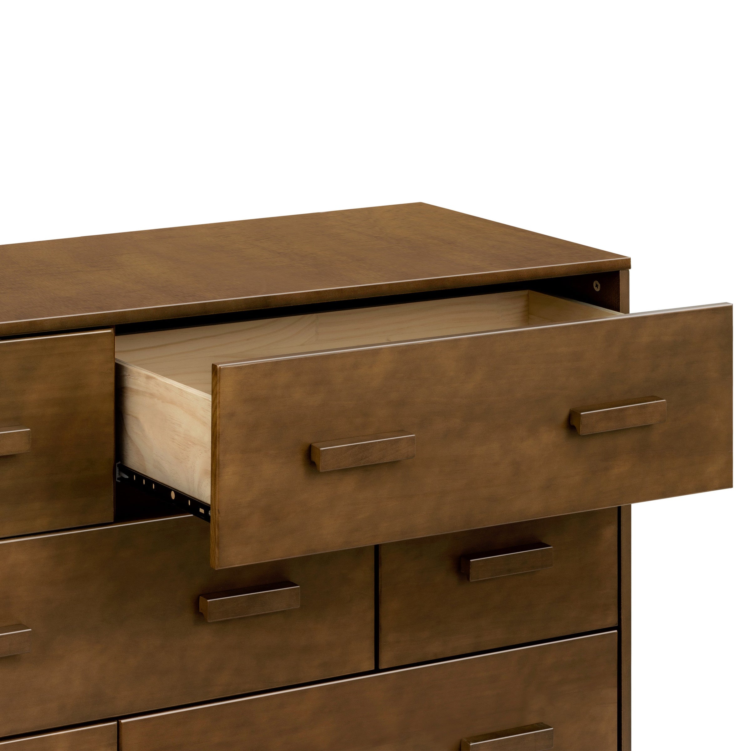 M5826NL,Scoot 6-Drawer Dresser in Natural Walnut