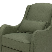 M27787OB,Devon Recliner and Swivel Glider in Olive Boucle