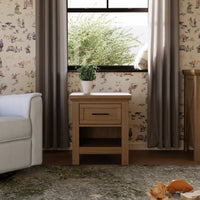 B14560DF,Emory Farmhouse Nightstand in Driftwood