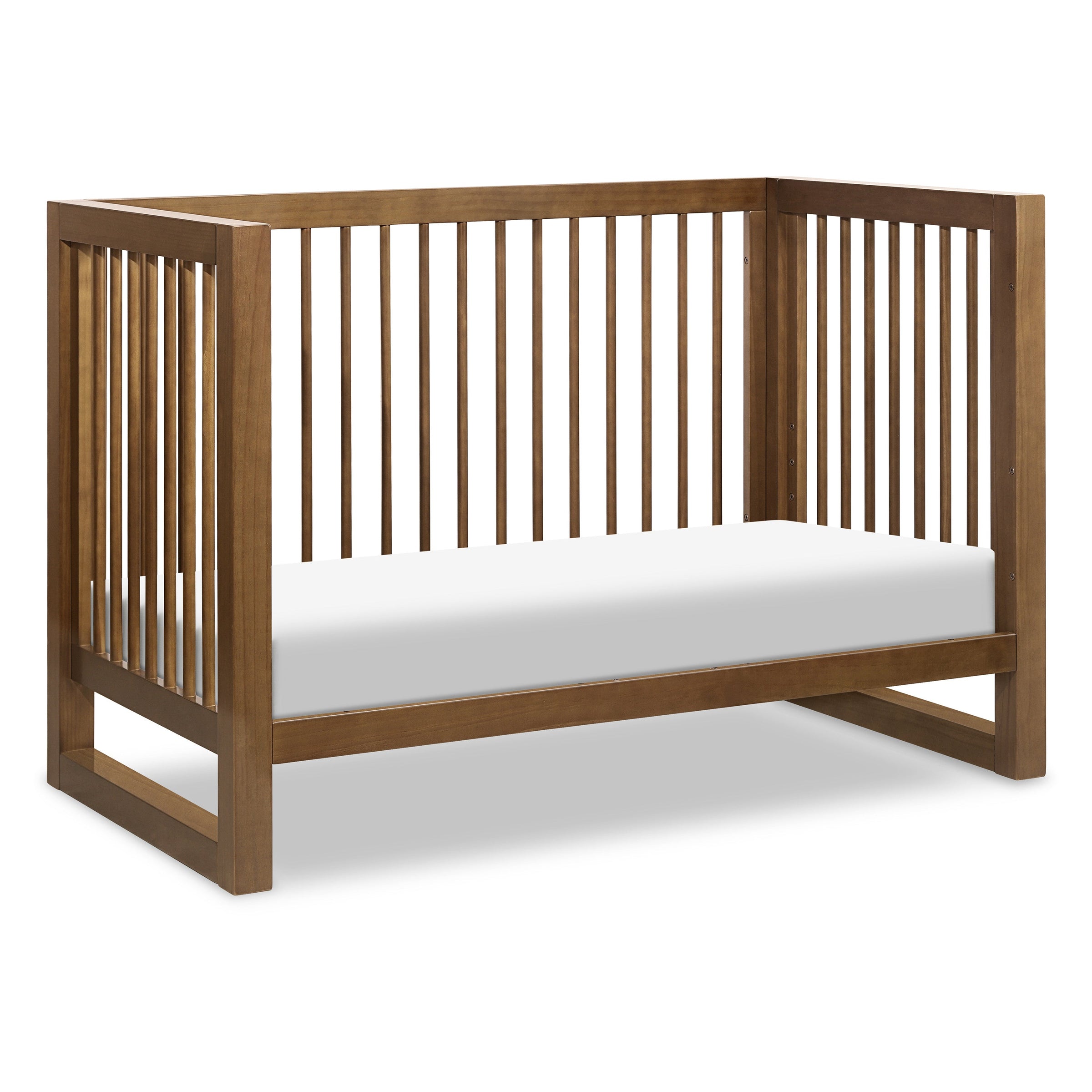 M23301NL,Nantucket 3-in-1 Convertible Crib w/Toddler Bed Conversion Kit in Natural Walnut