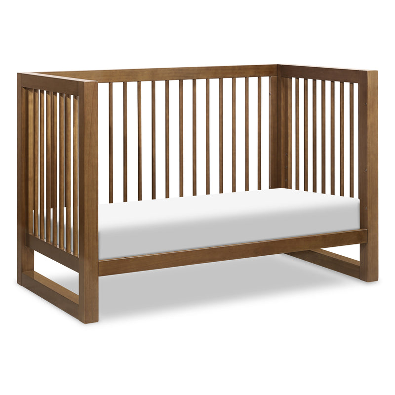 M23301NL,Nantucket 3-in-1 Convertible Crib w/Toddler Bed Conversion Kit in Natural Walnut